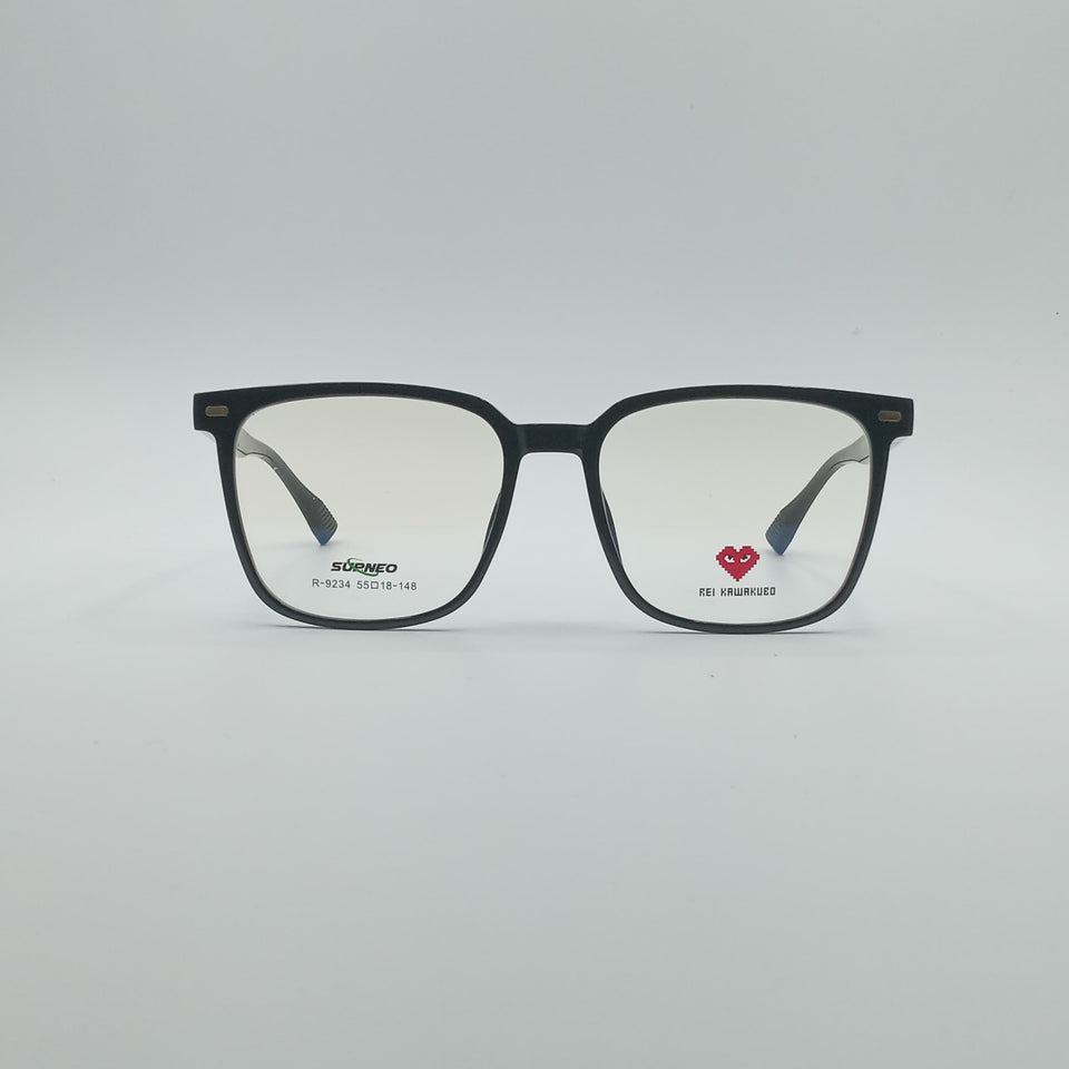 Acetate Black Frame Men's Optics-148