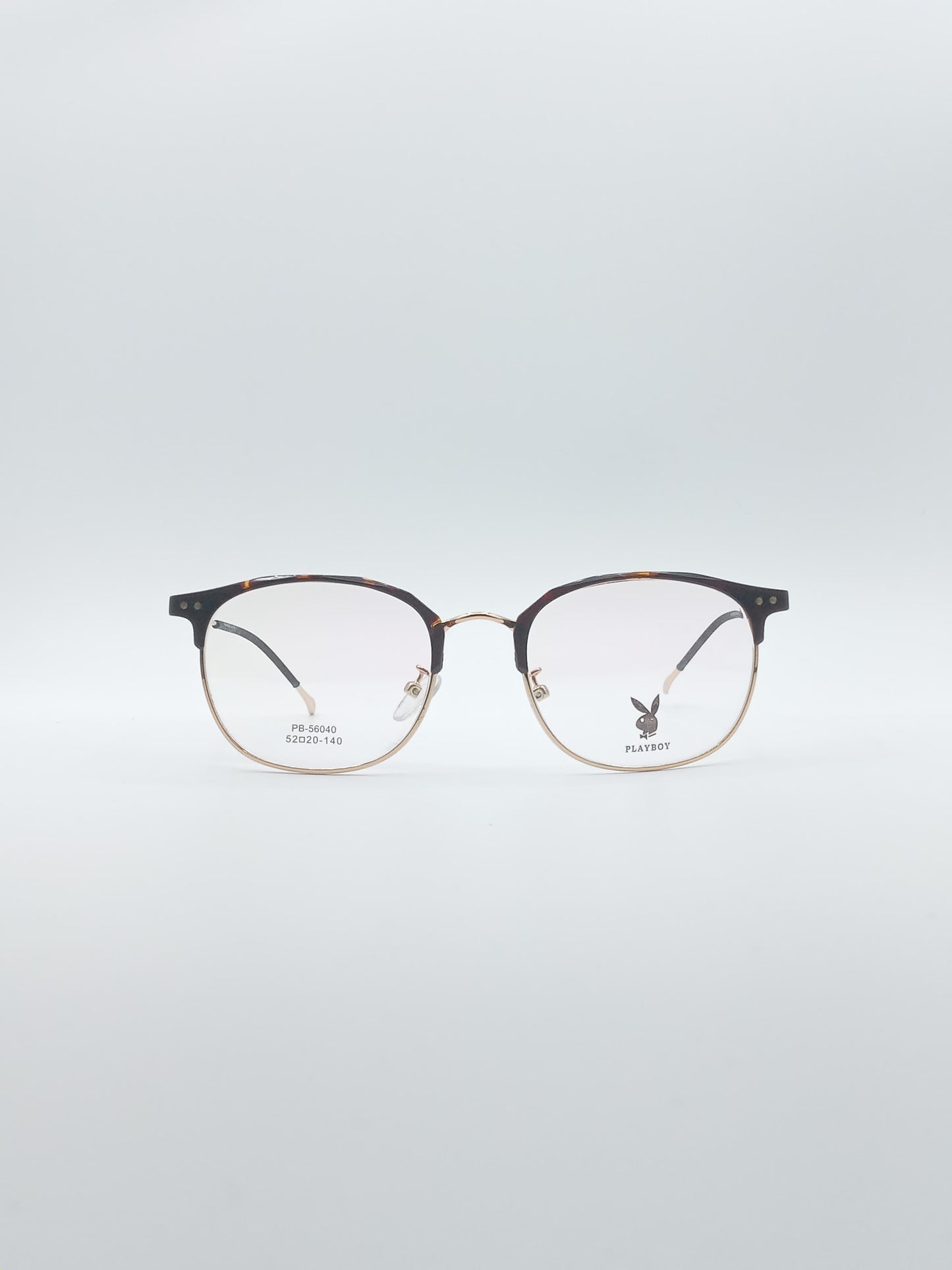 Acetate Thin Brown Frame Unisex Optics-194