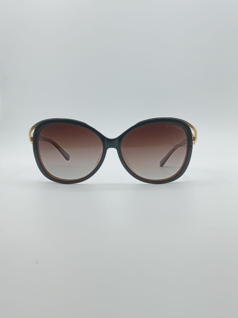 Cat Eye Black Frame Women's Sunglasses-022