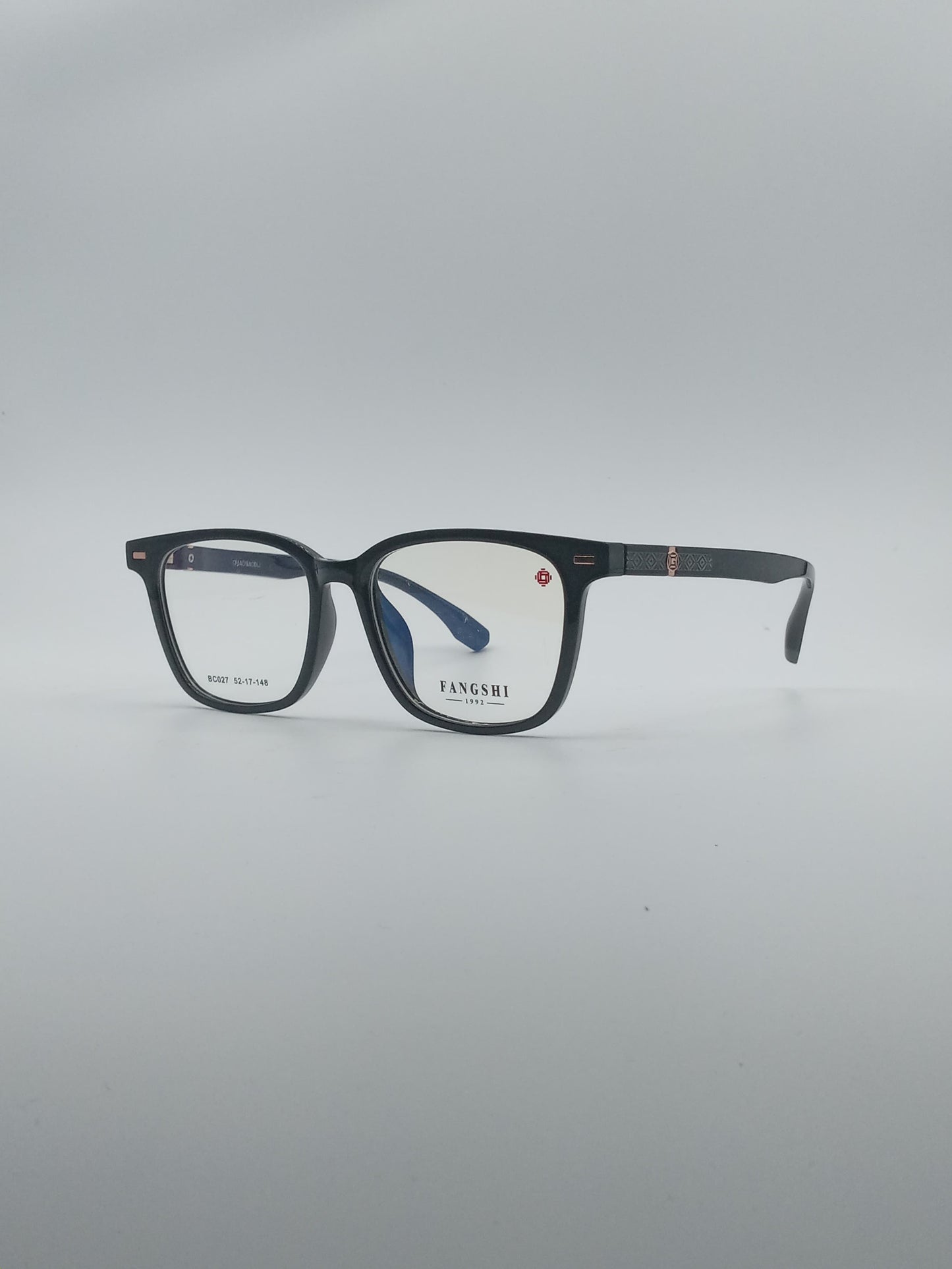Acetate Black Frame Men's Optics-216