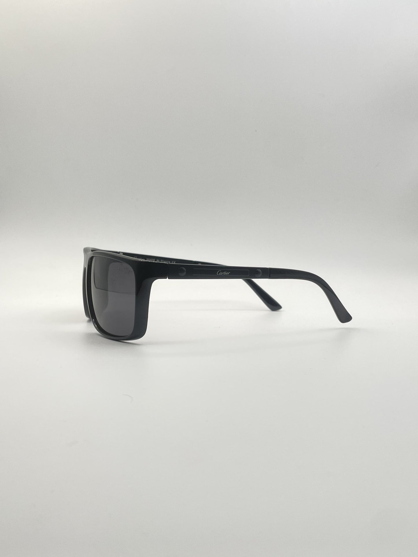 Acetate Black Frame Men's Sunglasses-110