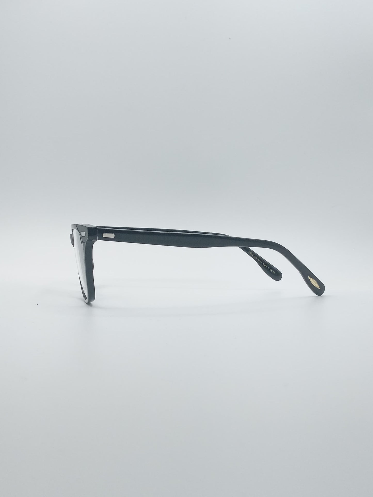 Acetate Black Frame Men's Optics-267