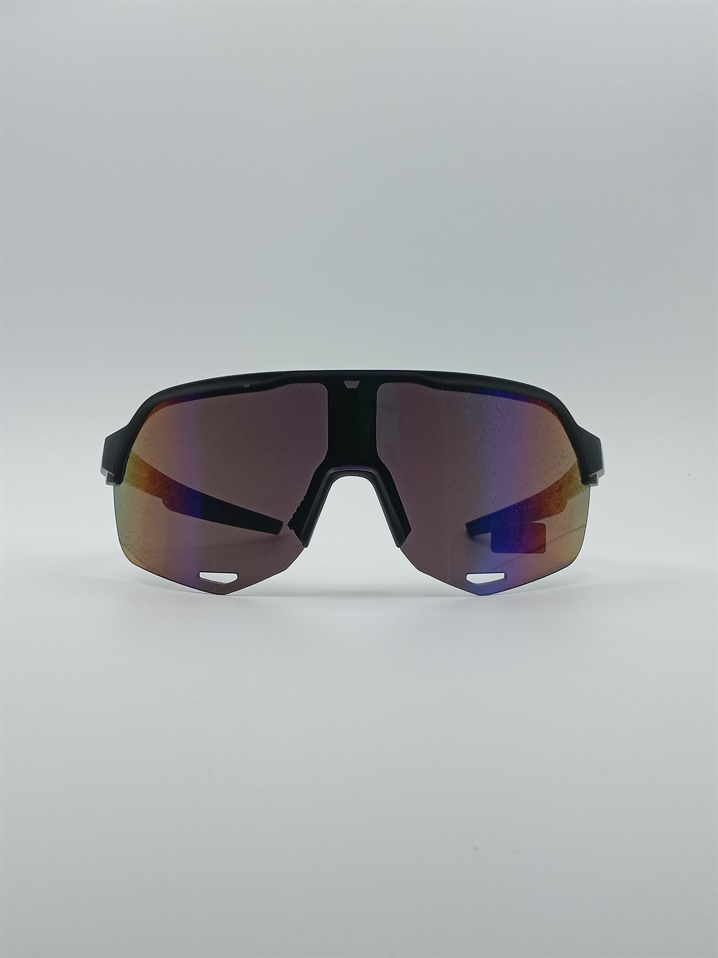 Sporty Black Frame Men's Sunglasses-048