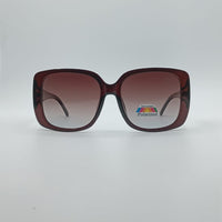 Acetate Brown Frame Women's Sunglasses-019