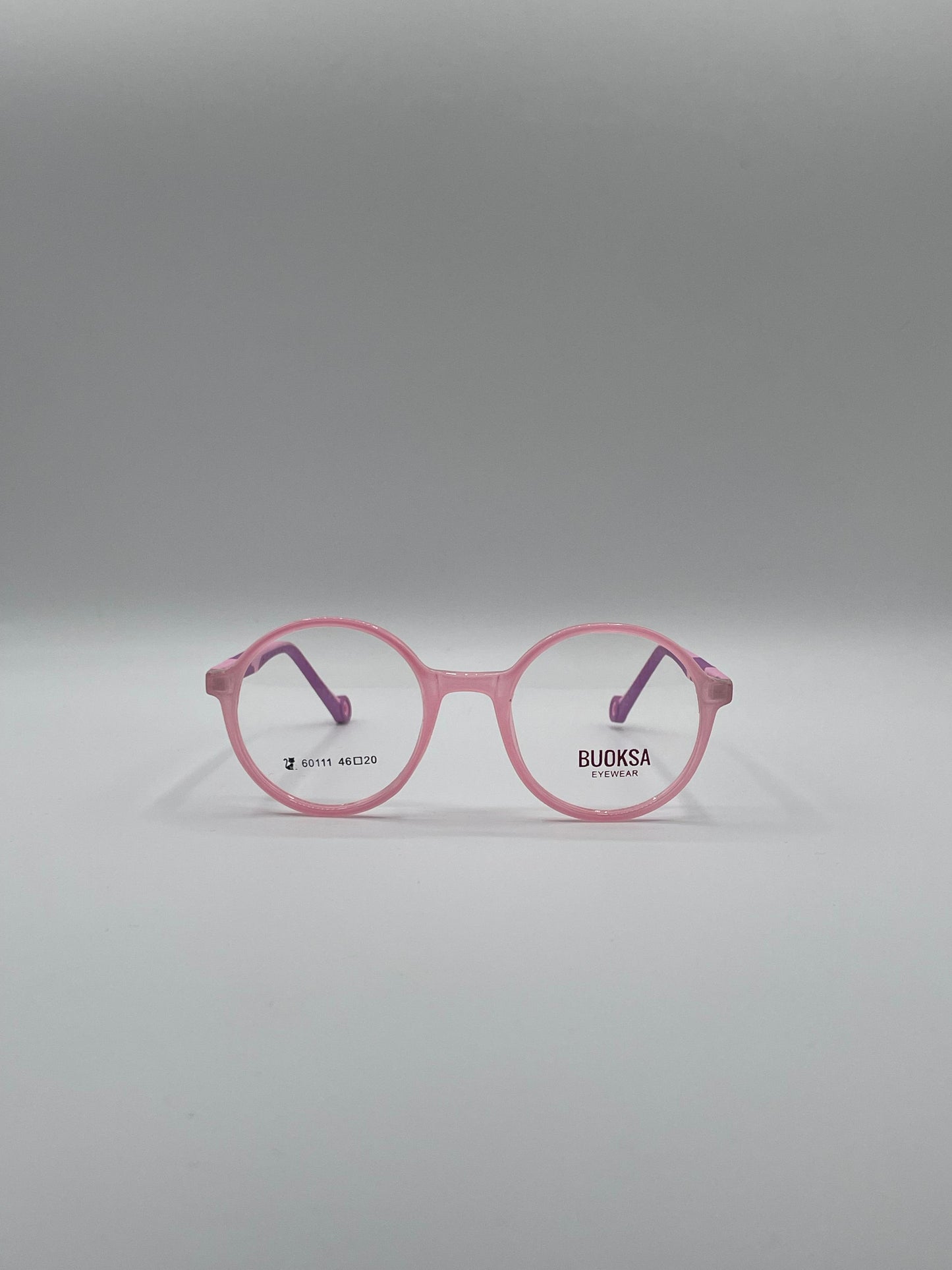 Circular Pink & Purple Frame Kids Optics-302