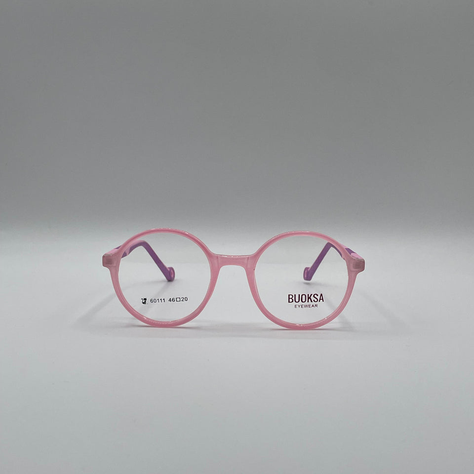 Circular Pink & Purple Frame Kids Optics-302