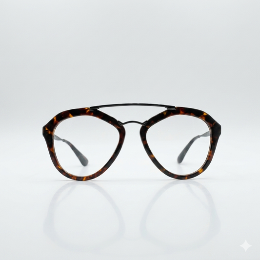 Aviator Tortoise Frame Unisex Optics-053