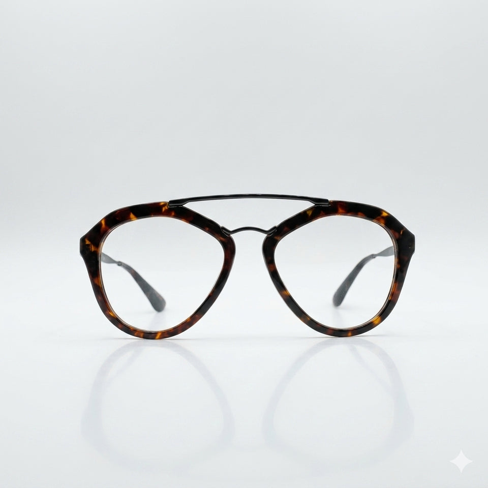 Aviator Tortoise Frame Unisex Optics-053