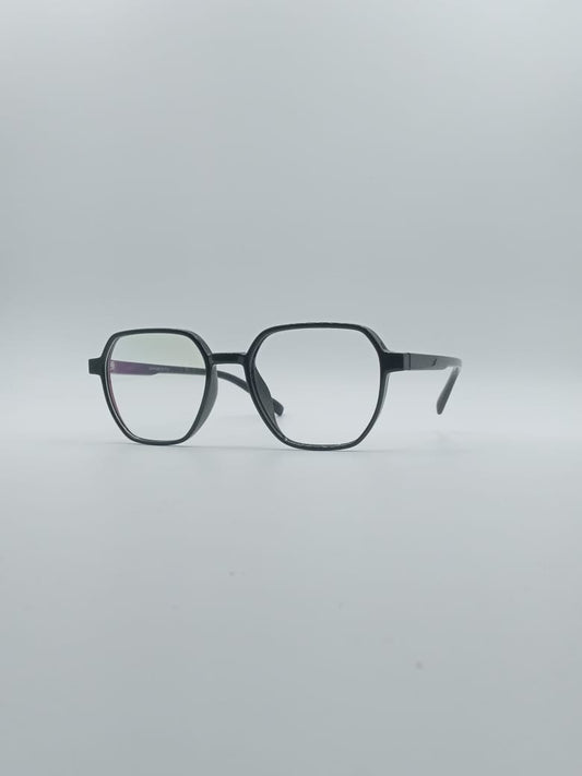 Geometrical Black Frame Kids Optics-137