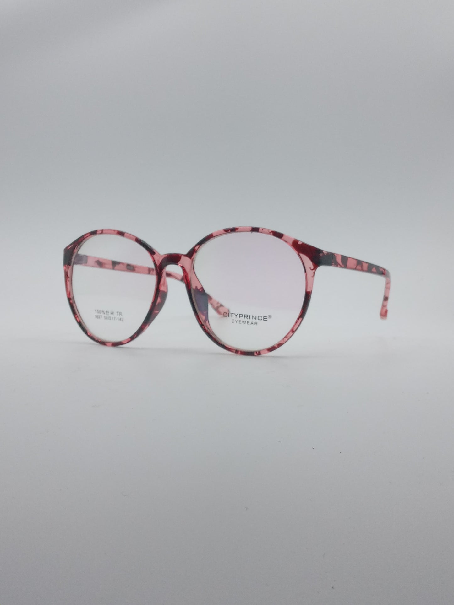 Round pink black panther optics-446