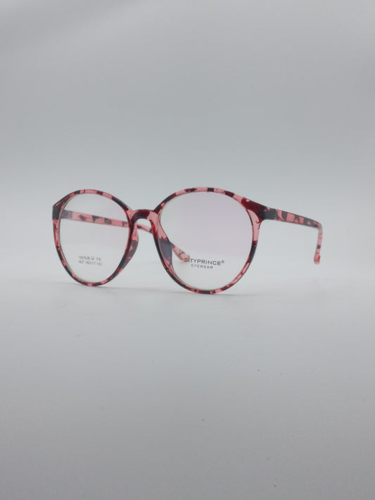 Round pink black panther optics-446