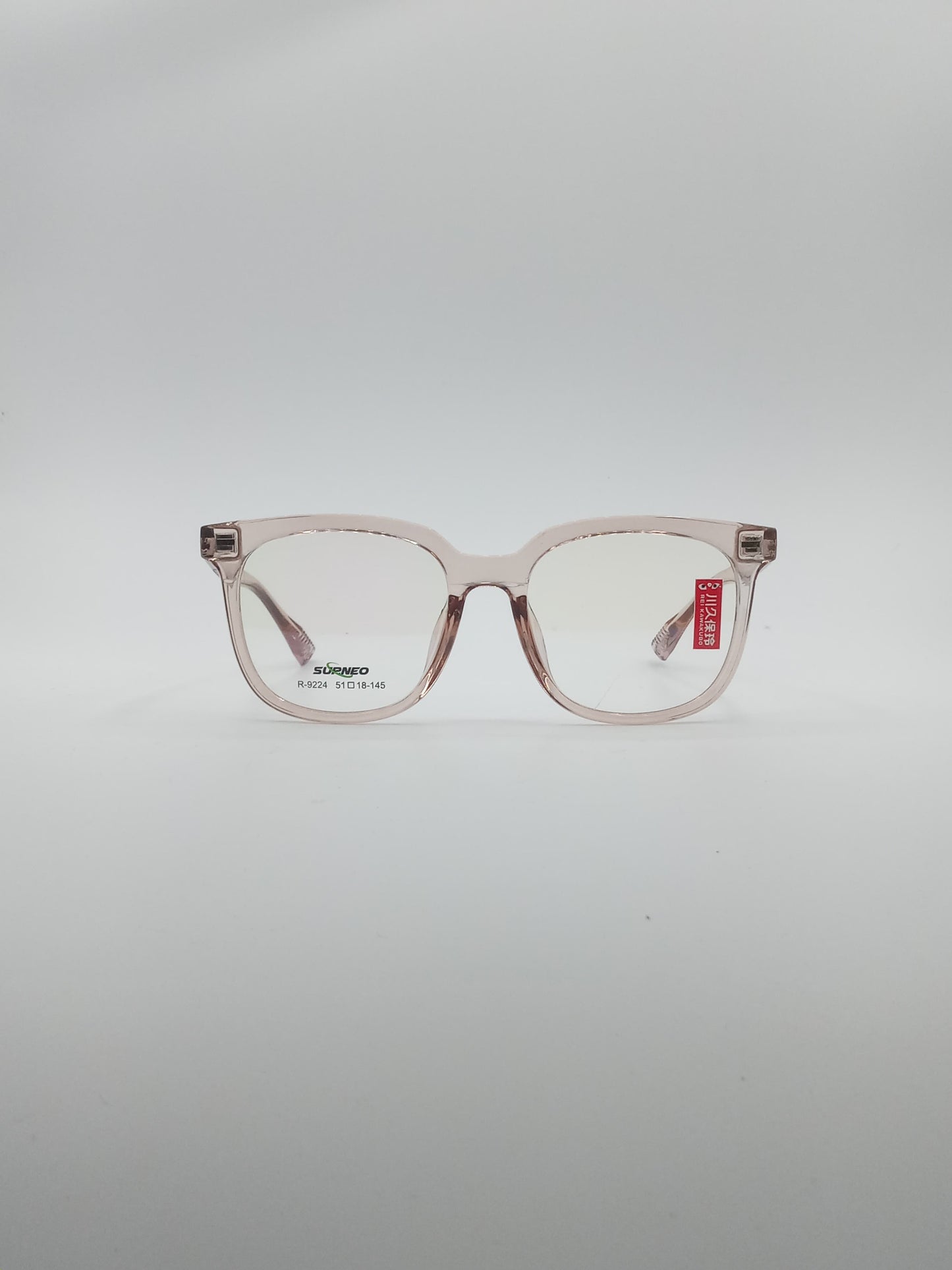 Acetate Light Pink Frame Unisex Optics-165