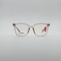 Acetate Light Pink Frame Unisex Optics-165