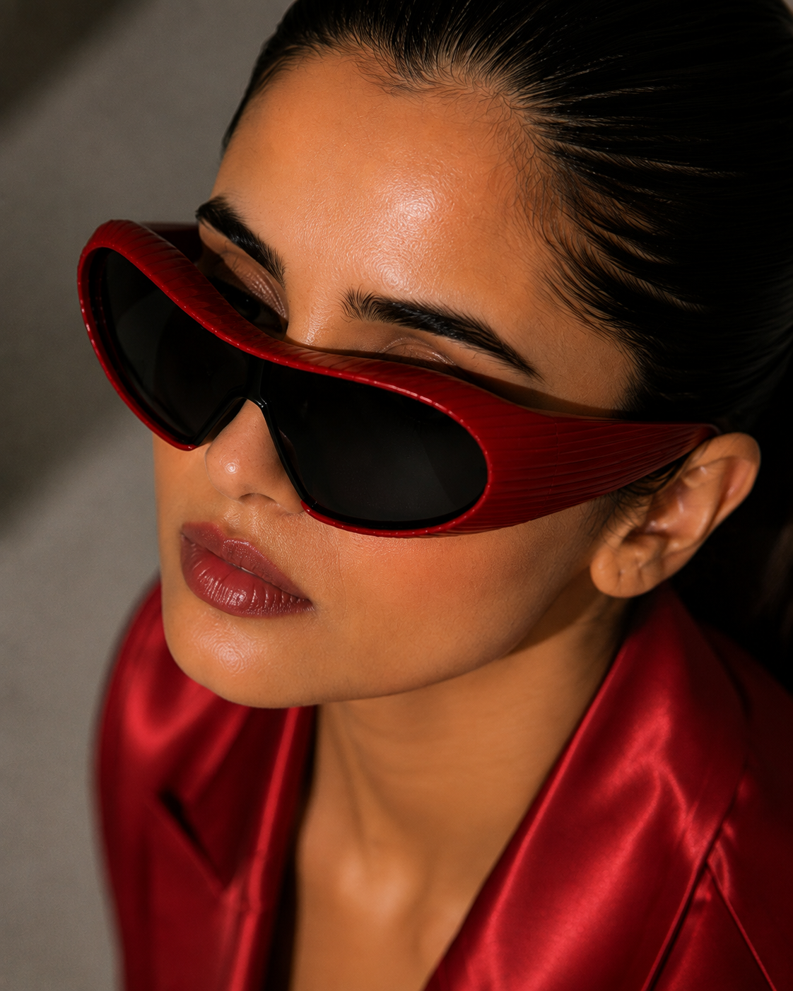 Wrap-around sunglass-295