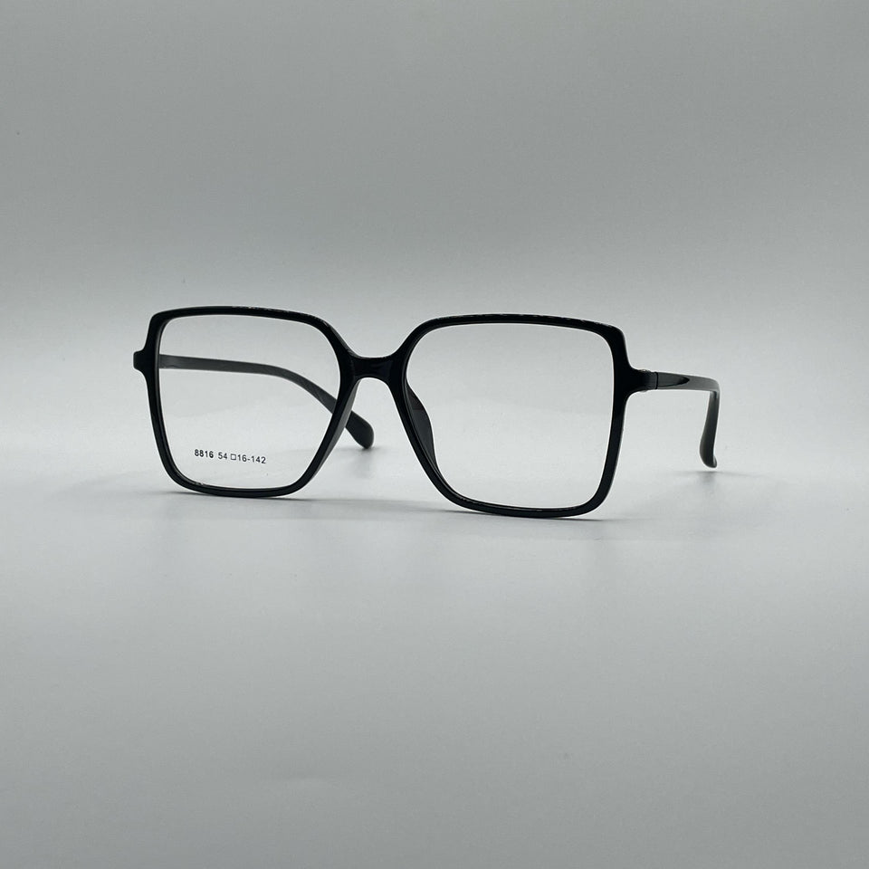 Acetate Black Frame Women's Optics-402