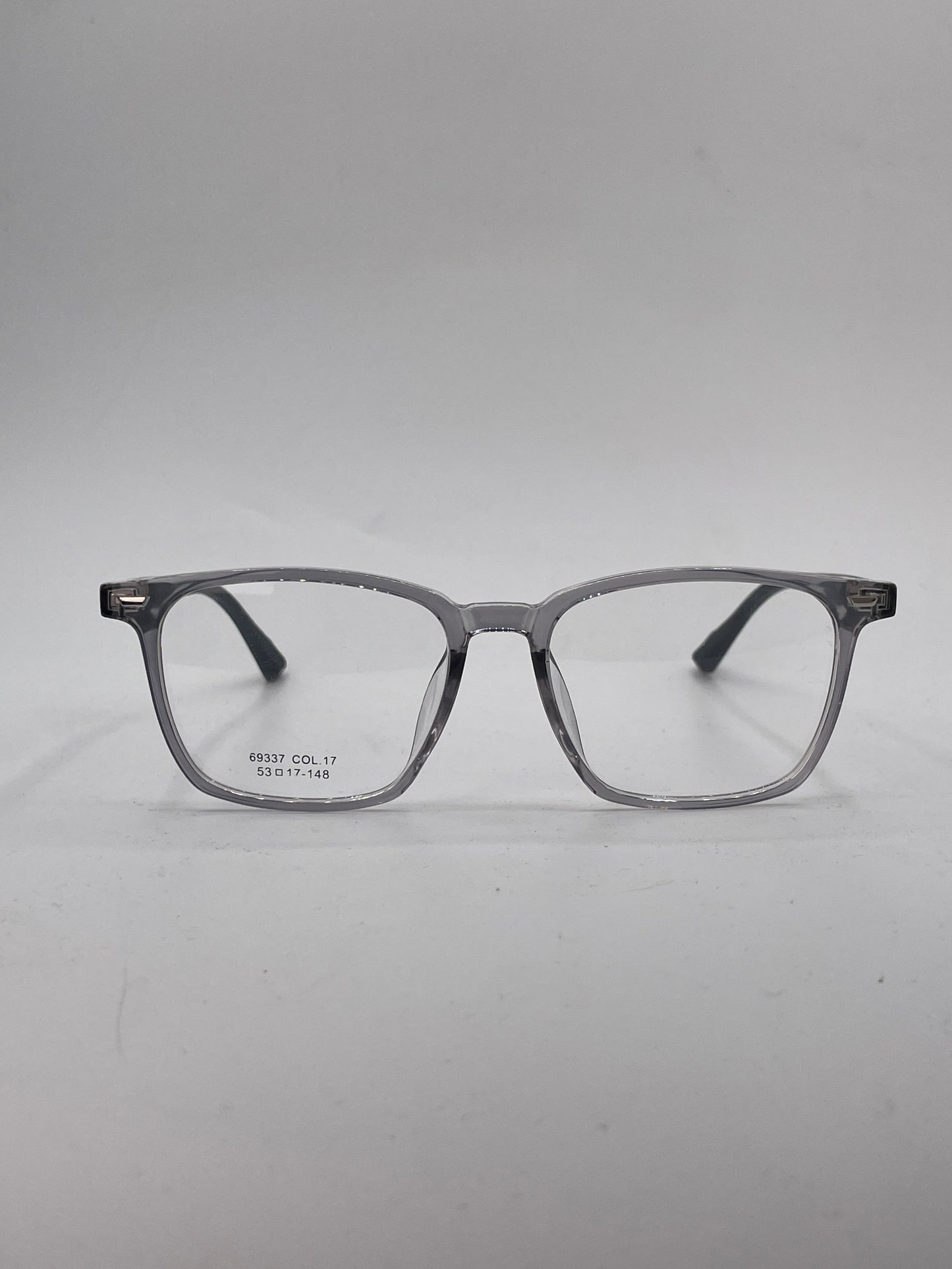 Transparent grey TR frame optics-451