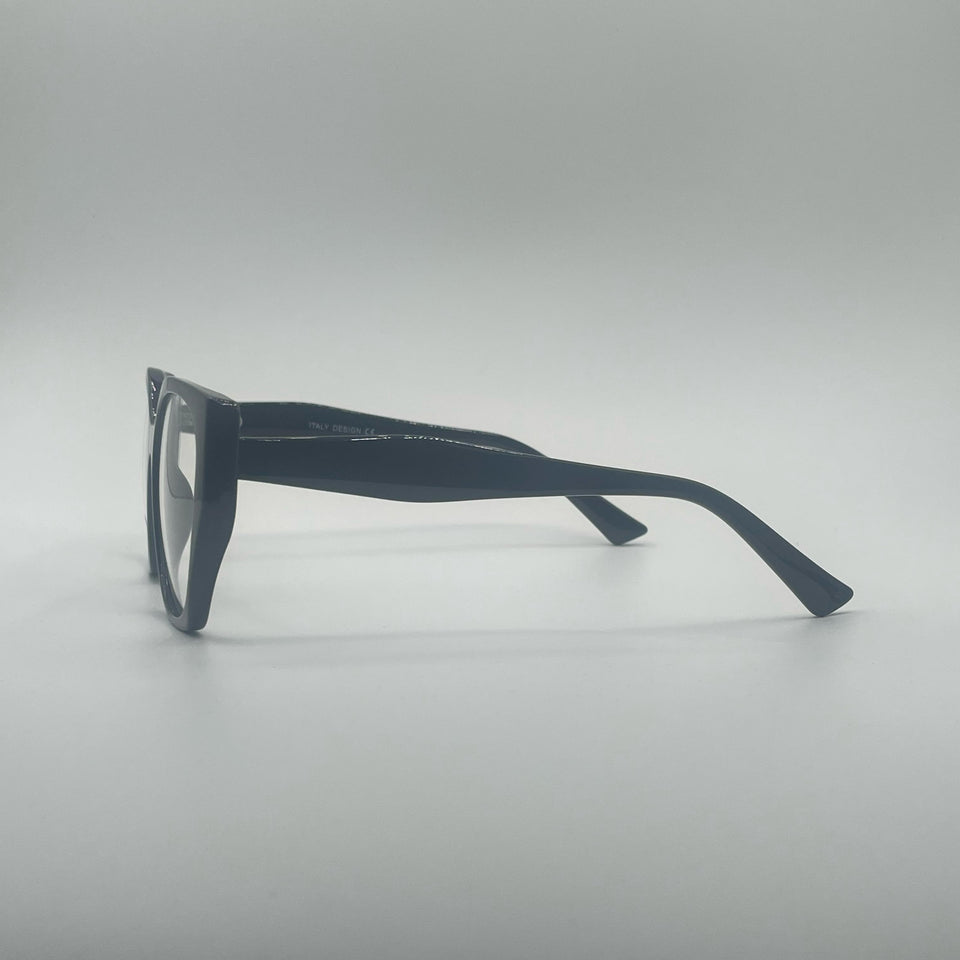 Cat Eye Black Frame Women's Optics-376