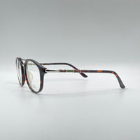 Circular Brown & Orange Frame Unisex Optics-305