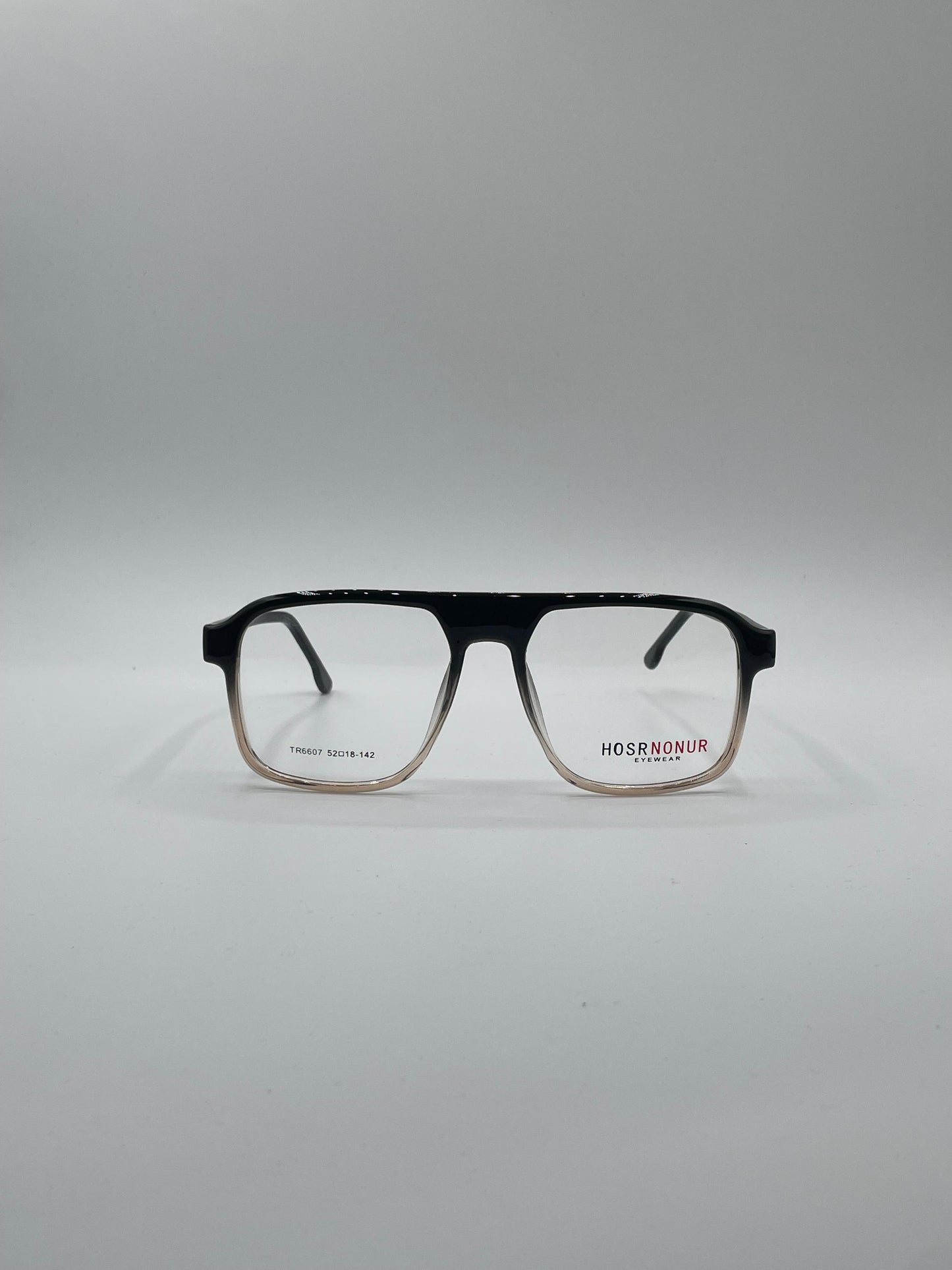 Retro Aviator Black Frame Optics-349