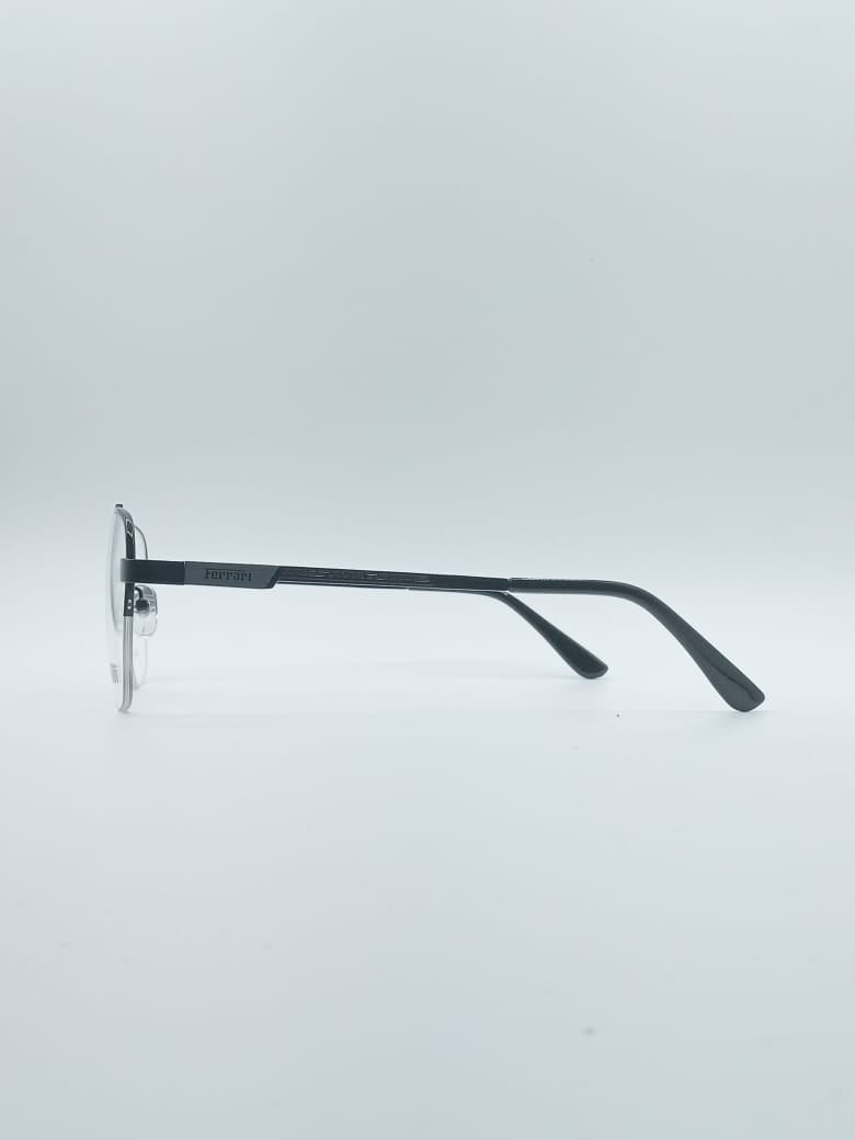 Aviator Thin Black Frame Men's Optics-103