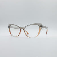 Cat Eye Grey & Orange Frame Women's Optics-060