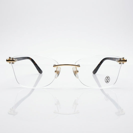 Rimless optics-586