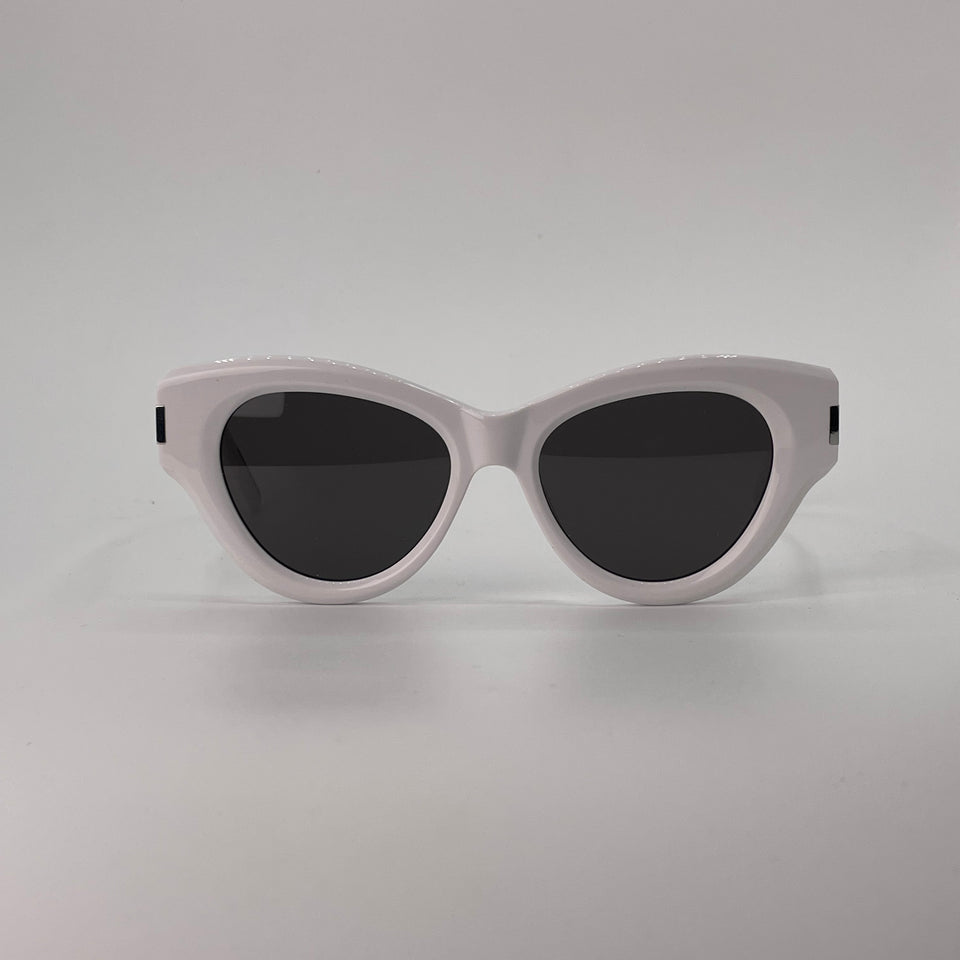 Cat eye white sunglass-288