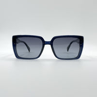 Acetate Blue Frame Women's Sunglasses-093