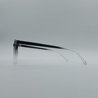 Acetate Black & White Frame Men's Optics-073