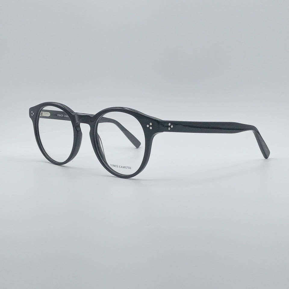 Circular Black Frame Unisex Optics-198
