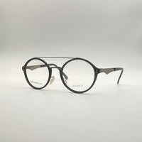 Circular Black Frame Men's Optics-275
