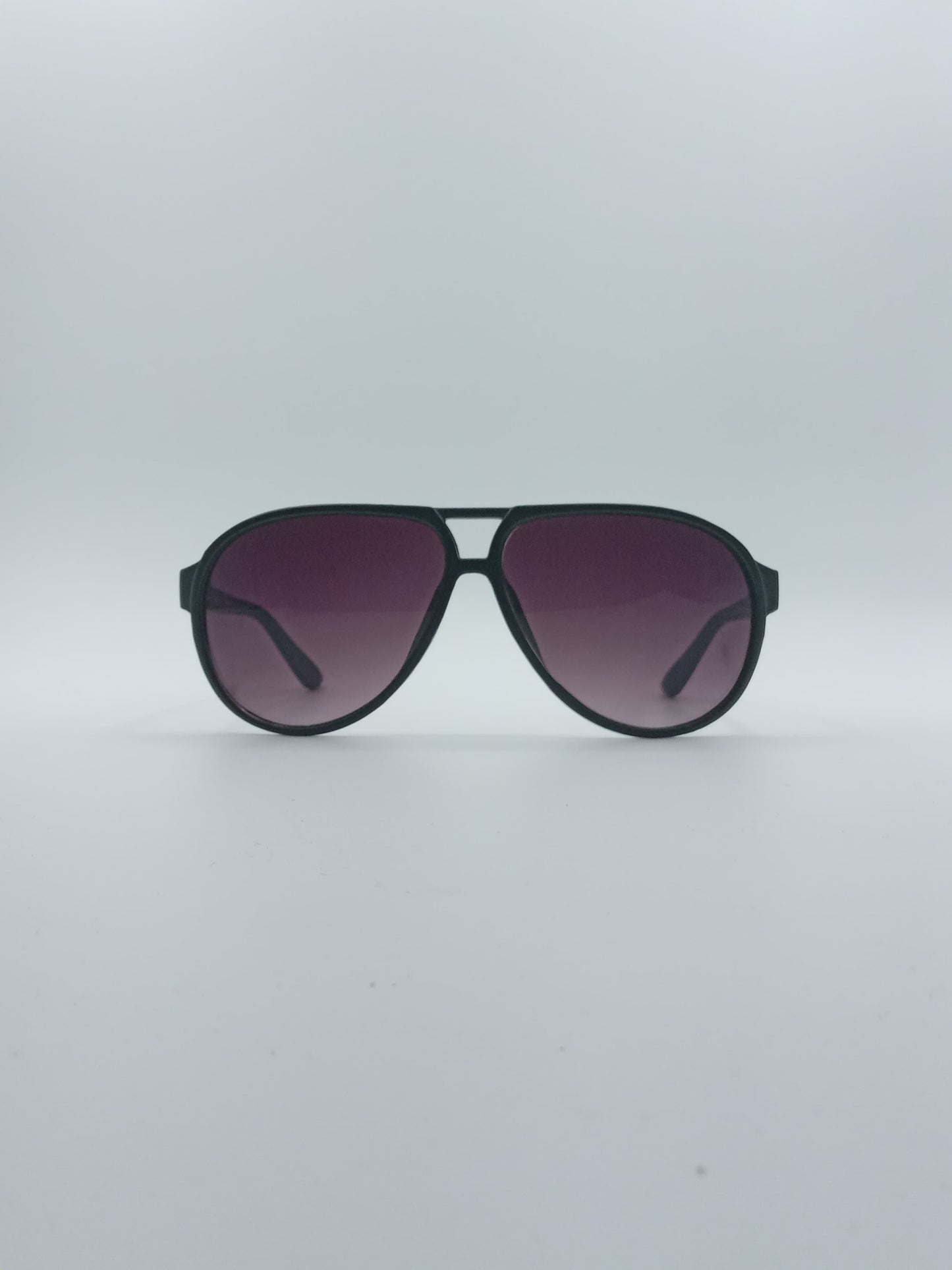 Aviator Black Frame Kids Sunglasses-053