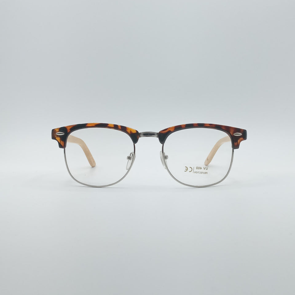Retro Aviator Tortoise Frame Unisex Optics-187