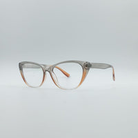 Cat Eye Orange & Grey Frame Women's Optics-088