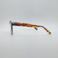 Circular Blue Wave Frame Unisex Optics-197