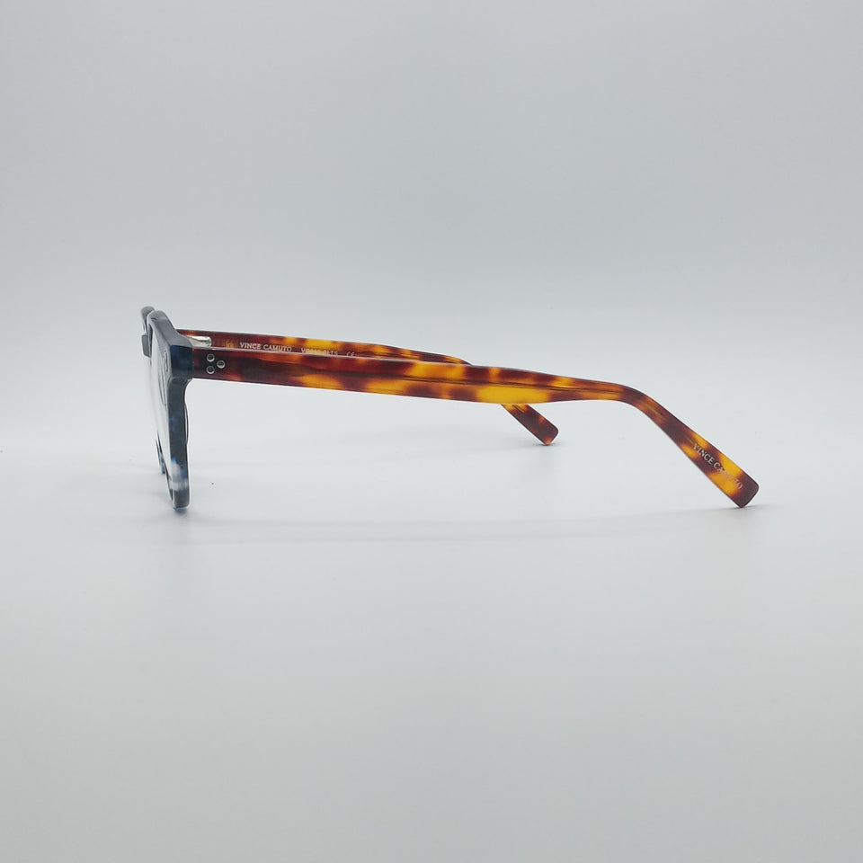 Circular Blue Wave Frame Unisex Optics-197