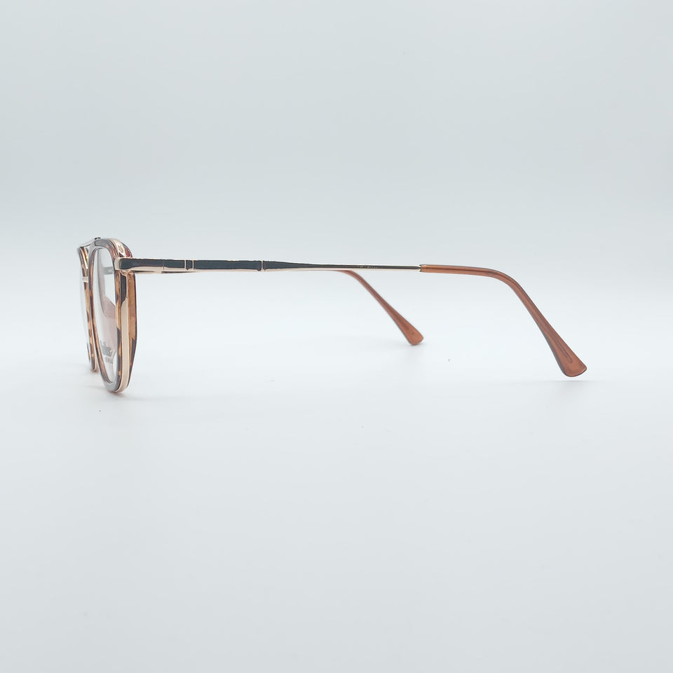 Angular Tortoise Frame Men's Optics-124