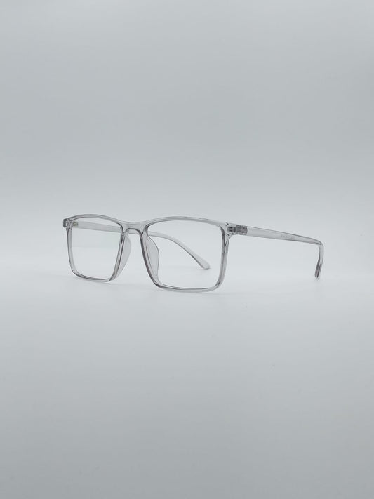 Acetate Translucent Men's Frame Optics-028
