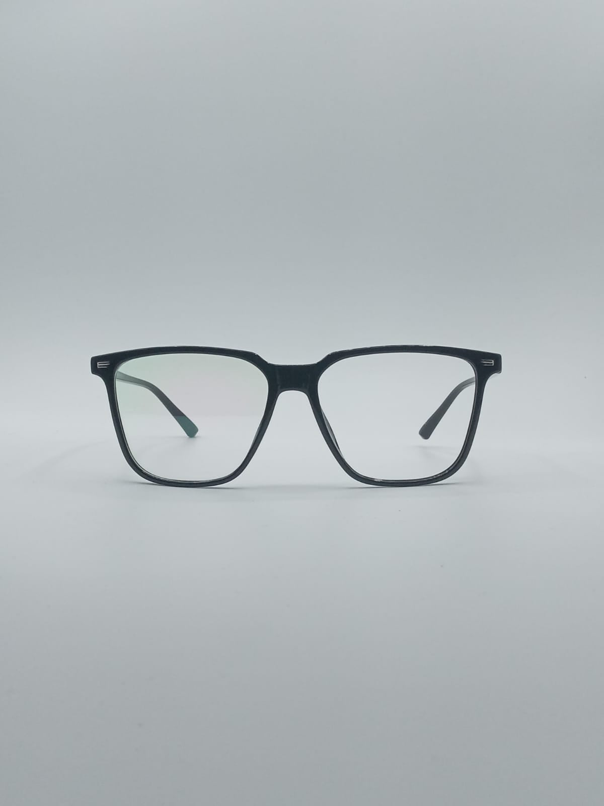 Acetate Black Frame Unisex Optics-041