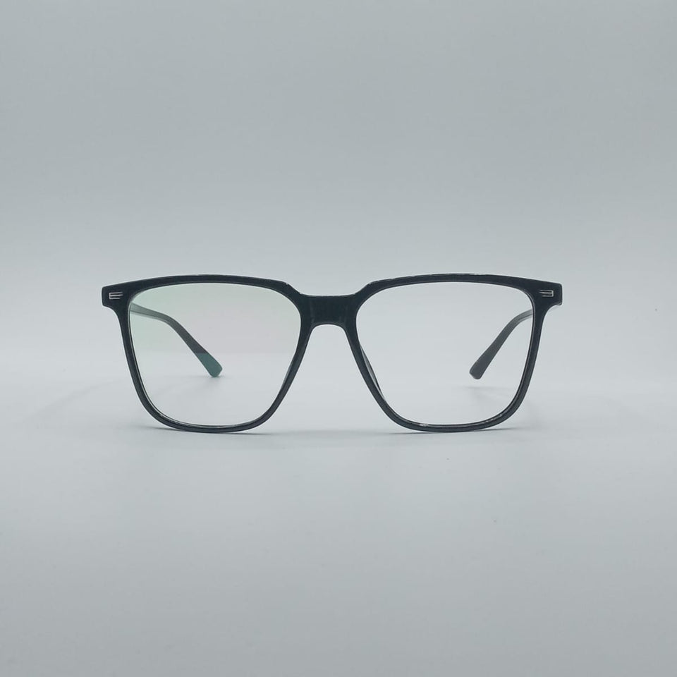 Acetate Black Frame Unisex Optics-041