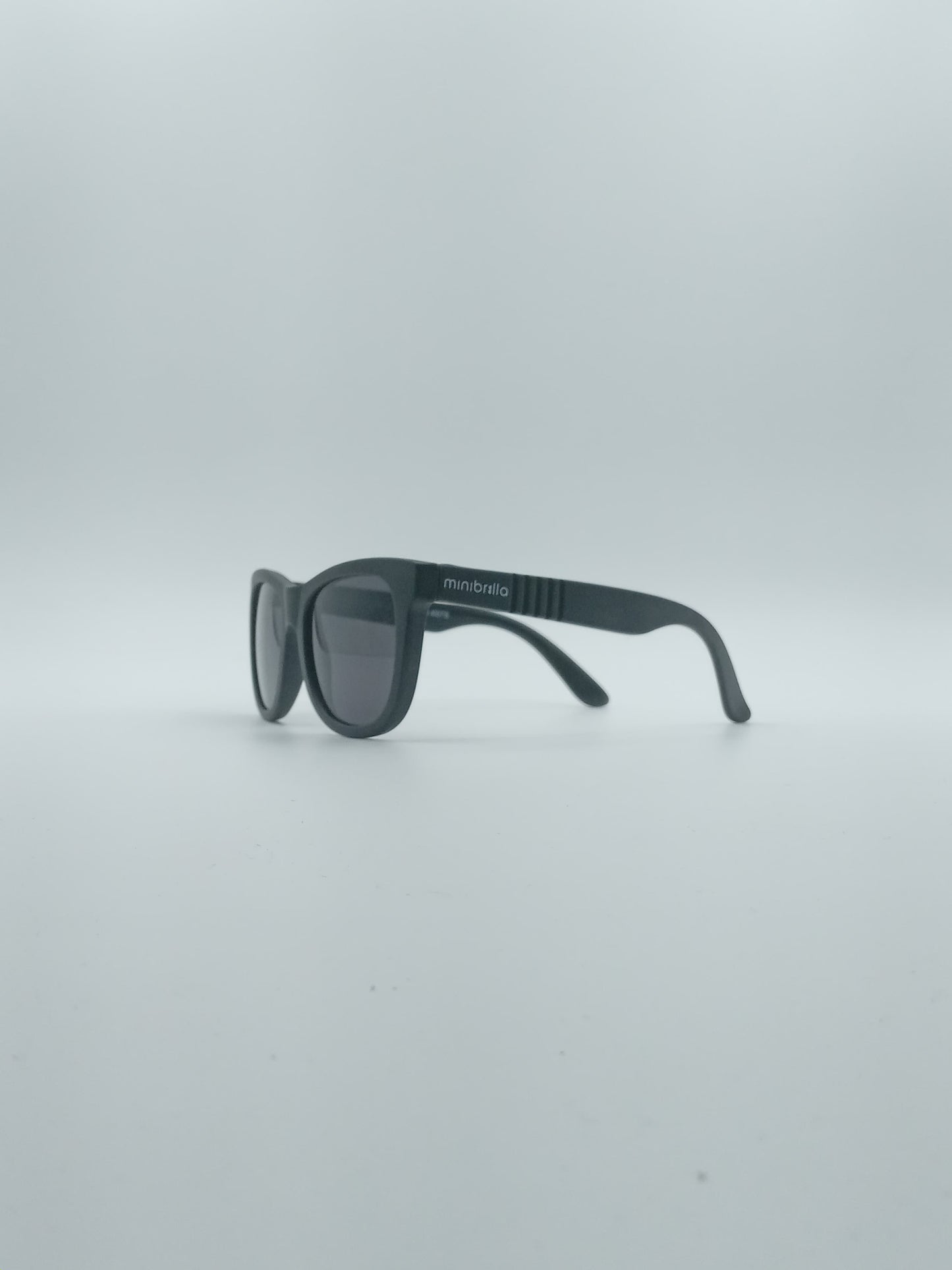 Acetate Black Frame Kids Sunglasses-054