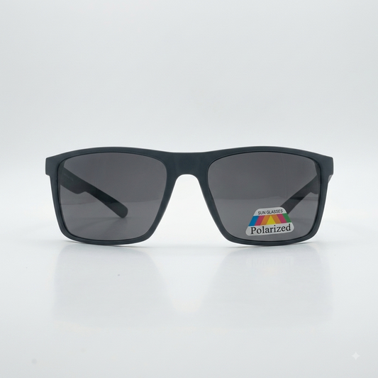 Acetate Black Frame Men's Sunglasses-036