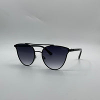 Round Aviator Black Frame Sunglasses-139