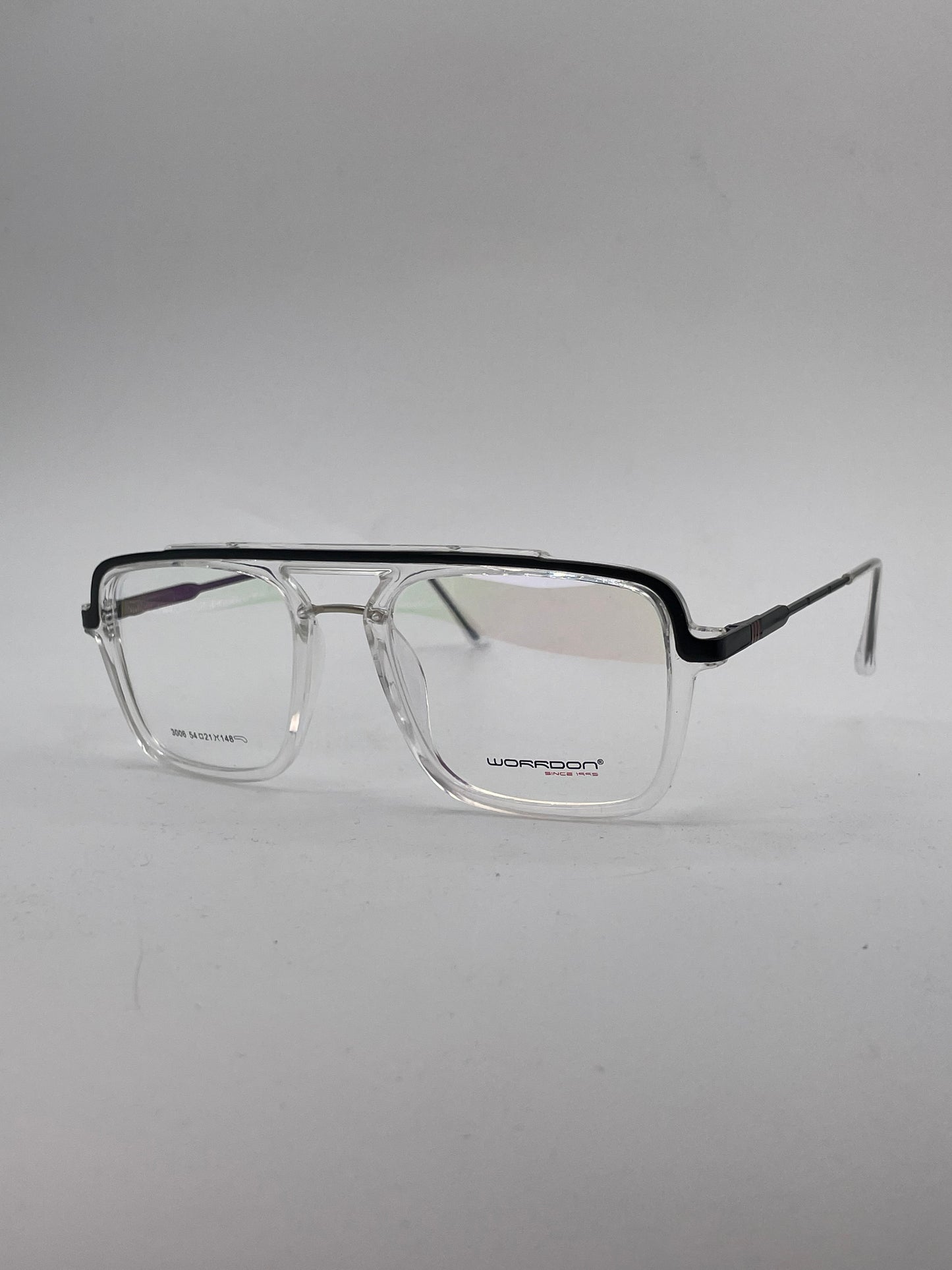 Transparent platic square optics-467