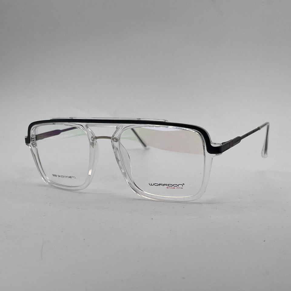 Transparent platic square optics-467