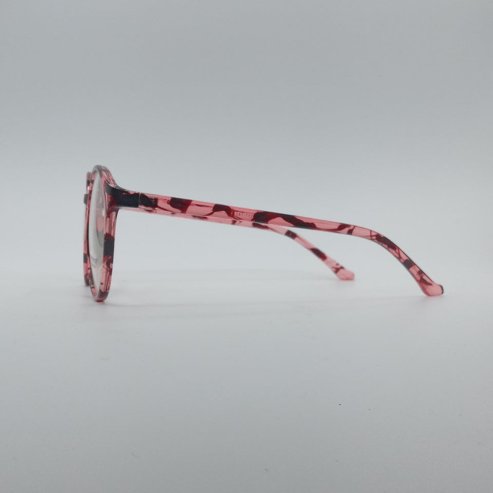 Round pink black panther optics-446