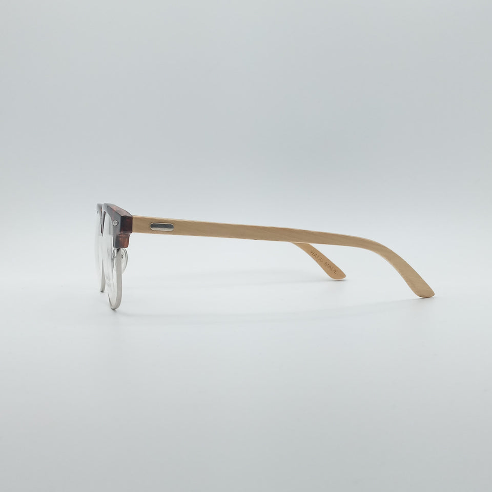 Retro Aviator Tortoise Frame Unisex Optics-187