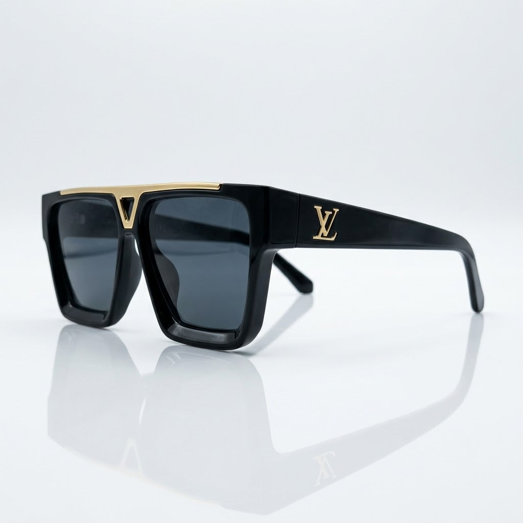 Square acetate sunglass -378