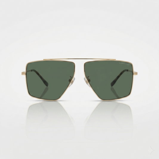Geometric Aviator sunglass-333