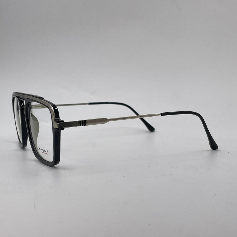 Black platic square optics-466